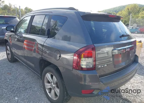 2017 Jeep Compass 75Th Anniversary Edition 4X4 z USA, uszkodzony, nr VIN 1C4NJDBB0HD101651